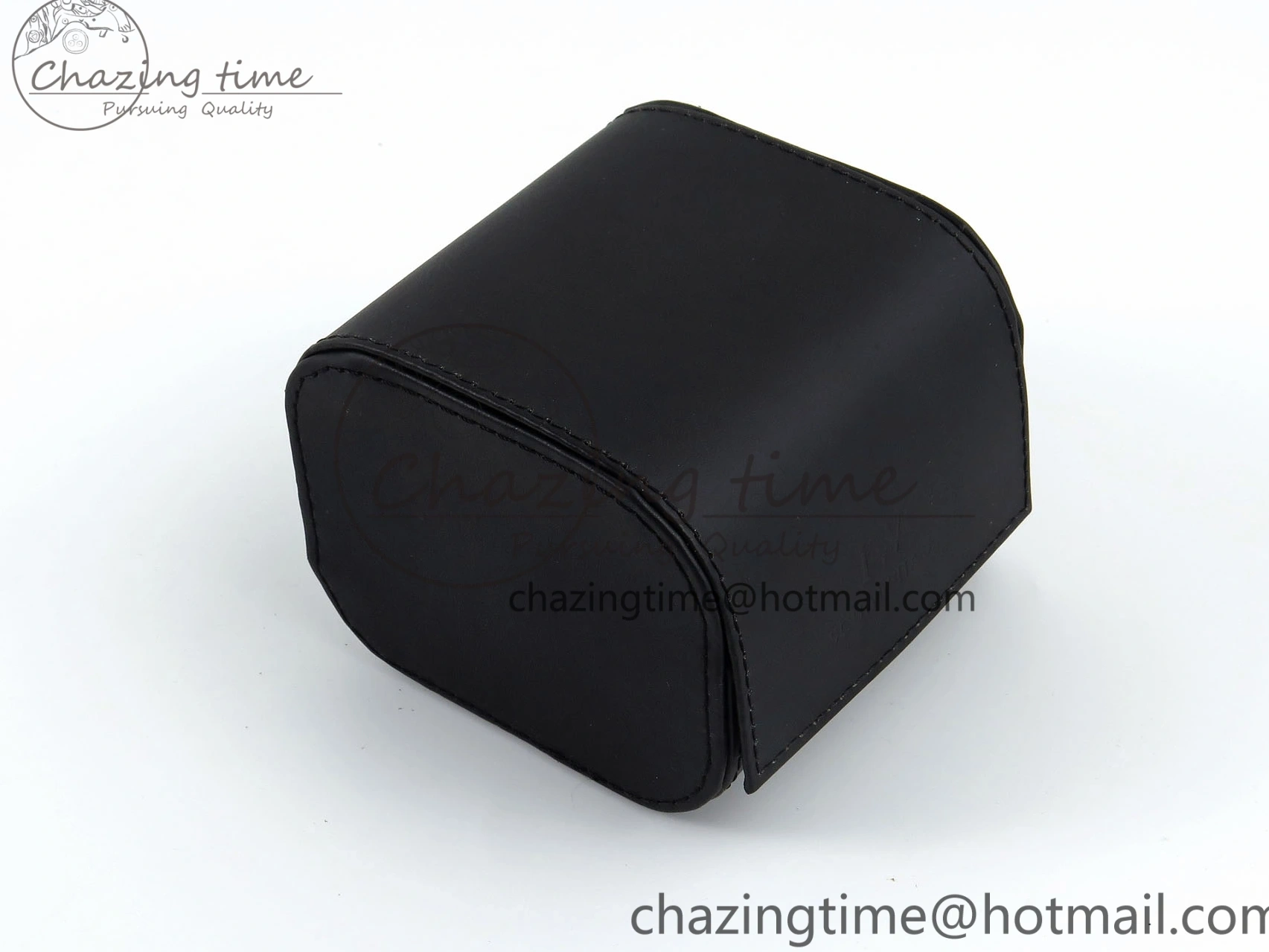 MIROTIME 0217 IWC BLACK LEATHER TRAVEL BOX FreshLook 7085